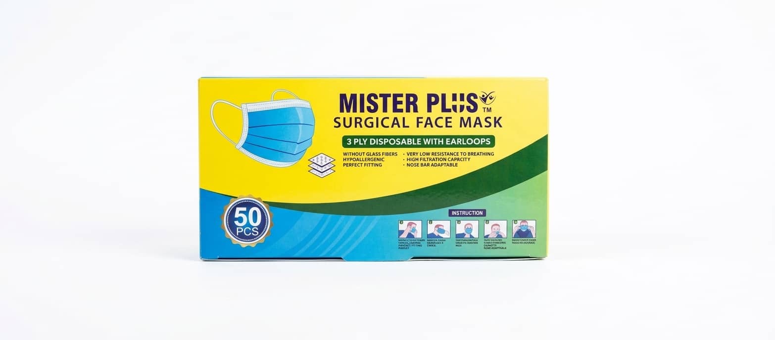 Disposable Face Mask (50 pcs)